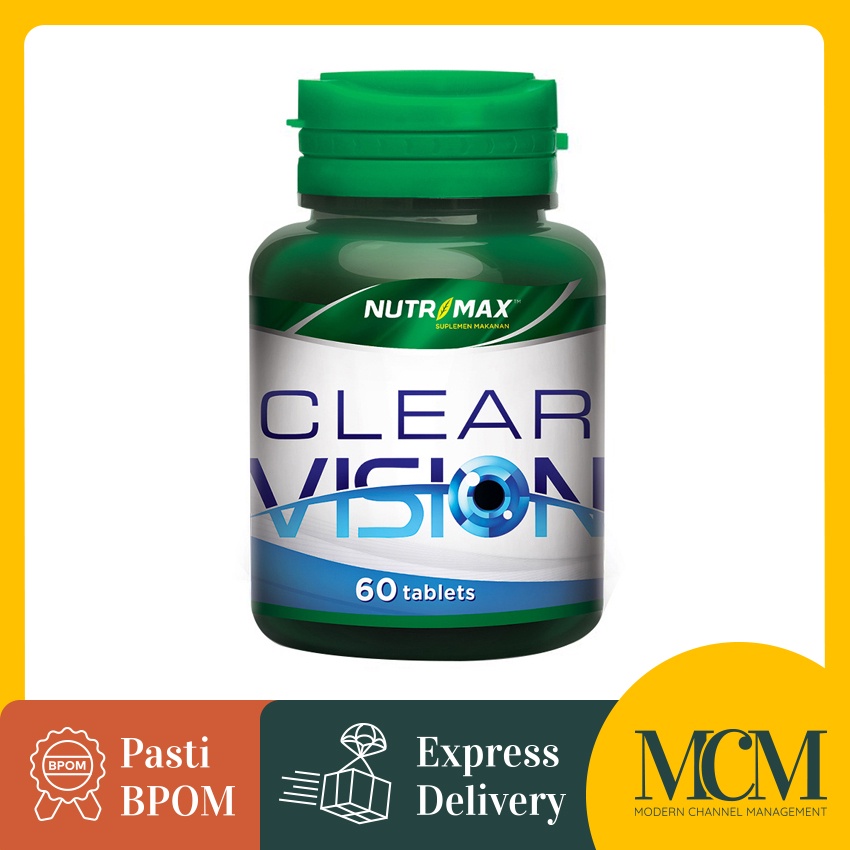 Obat Mata Lelah Nutrimax Clear Vision - 60 Tablet