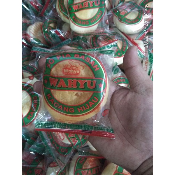 Pia Basah isi kacang hijau / Roti So Pia Basah