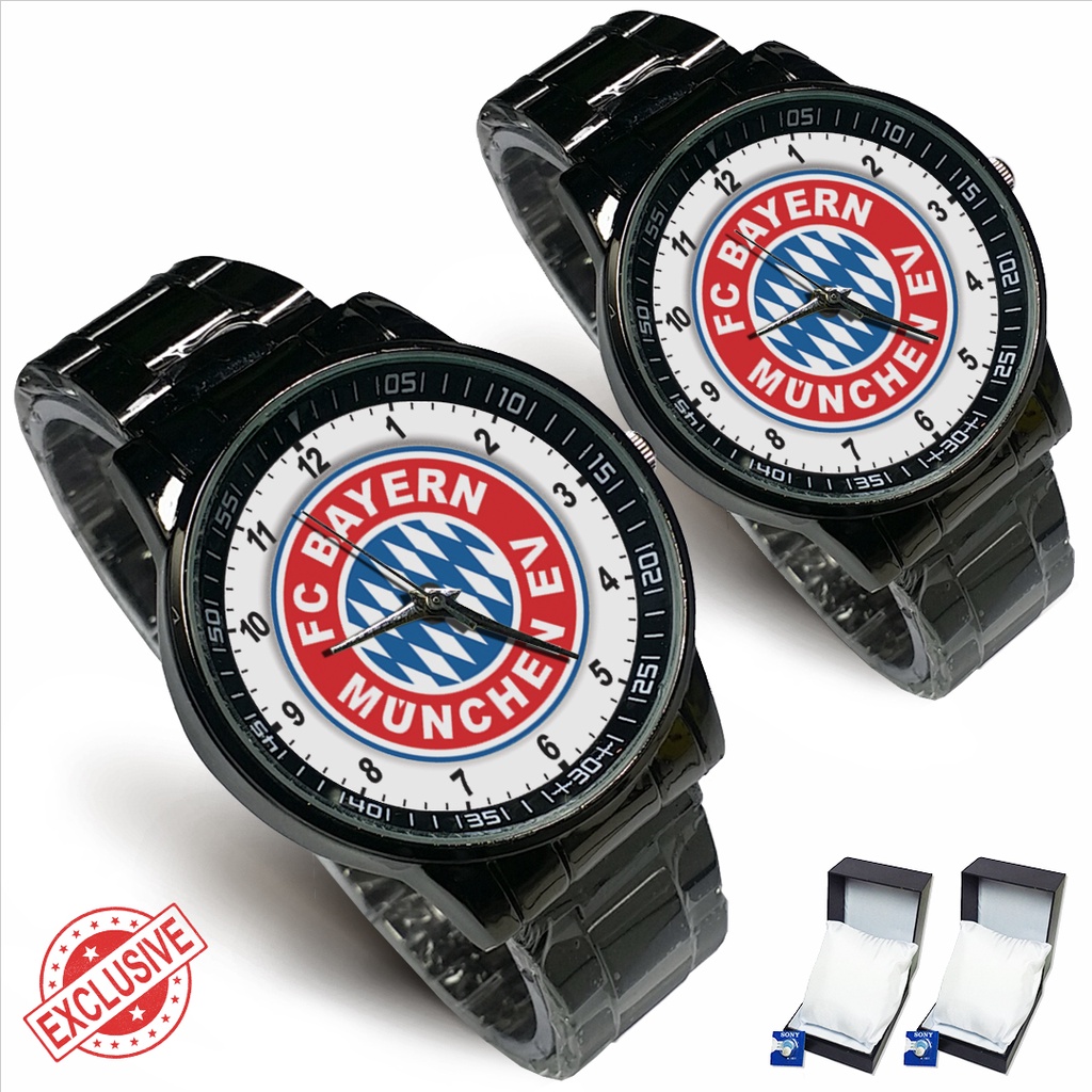 Jam Tangan Rantai Couple FC BAYERN MUNCHEN - 2 (Special)