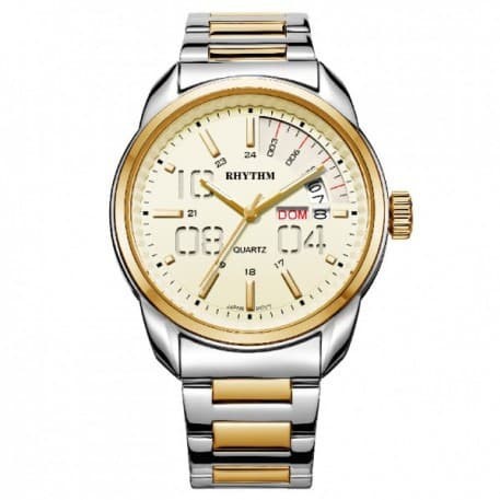 JAM TANGAN PRIA RHYTHM 1307 ORIGINAL STAINLESS STEEL