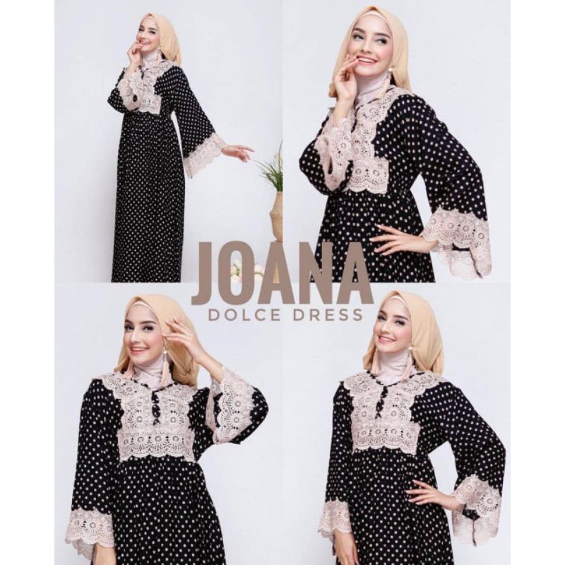 [ TERBARU ] DASTER ARAB JUMBO LD 115CM PB 140CM JOANA DOLCE DRESS