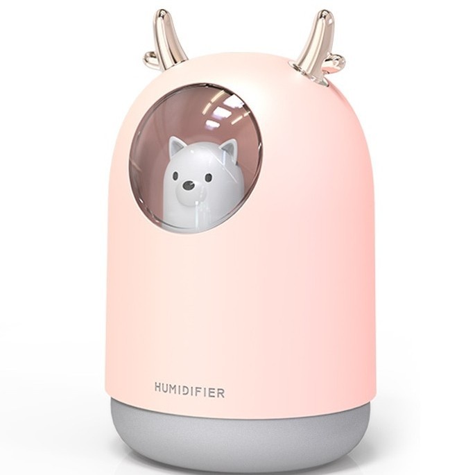 REAL Ultrasonic pet Humidifier Desain Lucu Air Diffuser Aromatherapy 300ml