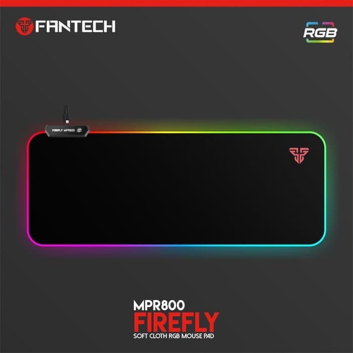 Fantech MPR800 Firefly RGB Gaming Mousepad