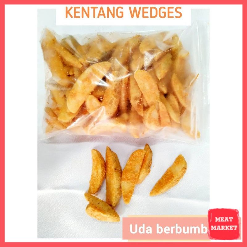 

Kentang Wedges Bumbu 500gr & 1kg