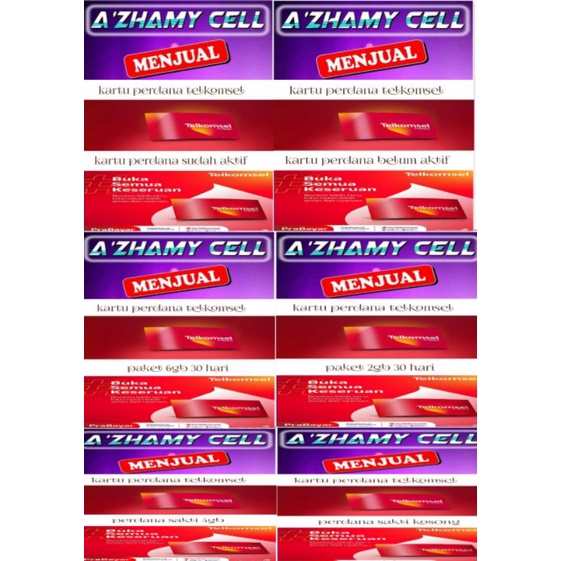 kartu perdana paket Telkomsel 2gb,6gb,kartu sakti
