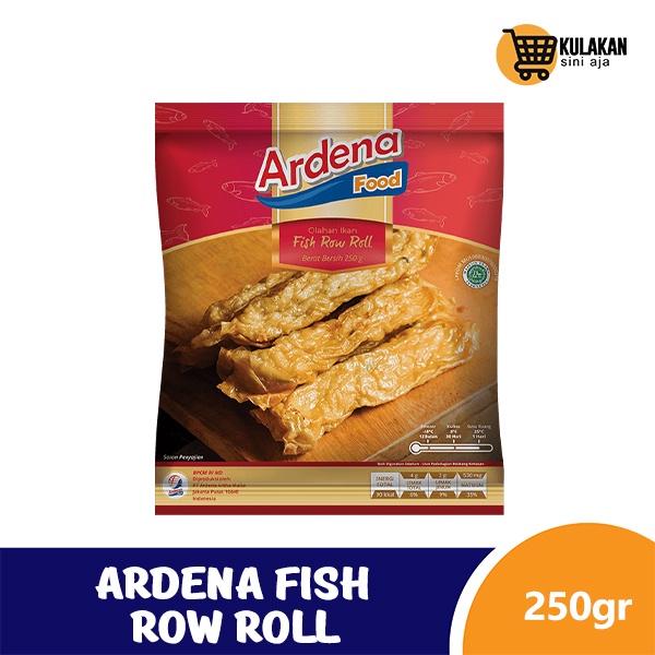 

Ardena Fish Row Roll 250 Gram