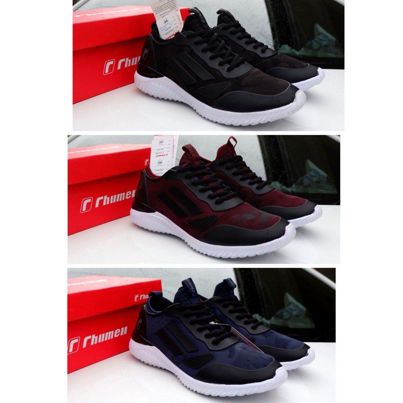 SNEAKERS RHUMELL ILLUSION NAVY MAROON