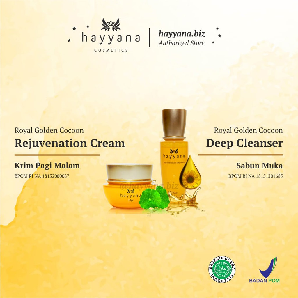 Hayyana Skincare Paket Anti Aging Basic Series