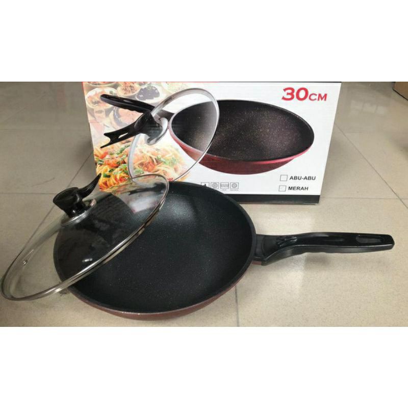 Panci , Wajan , Kukus , Steamer , Panci multifungsi , Use WOK 32cm