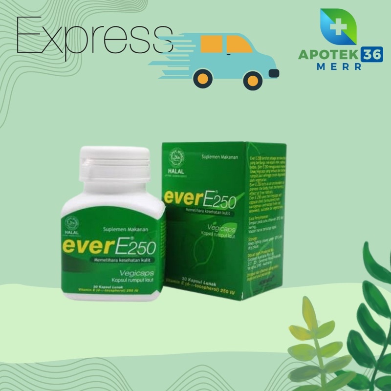 EVER E Vitamin E 250IU ISI 30 CAPS