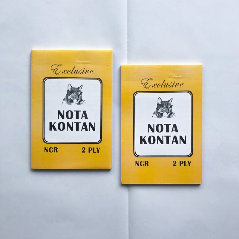 (10 Pcs) Nota Kontan Kecil 2 Ply / Buku Nota Kontan Murah