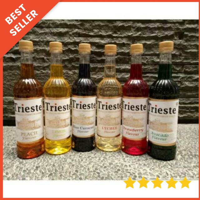 

Trieste syrup 650ml Sirup Trieste