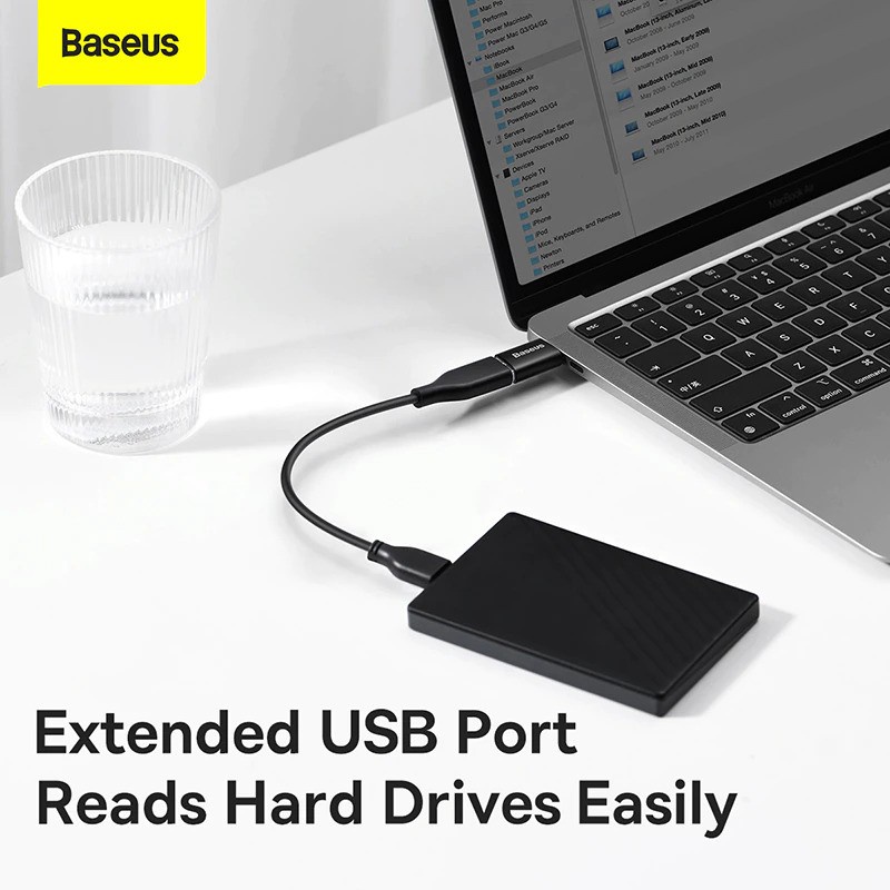 Baseus Original Ingenuity OTG Type C Male to USB 3.1 Female Adapter Converter Adaptor On The Go Tipe C Ori