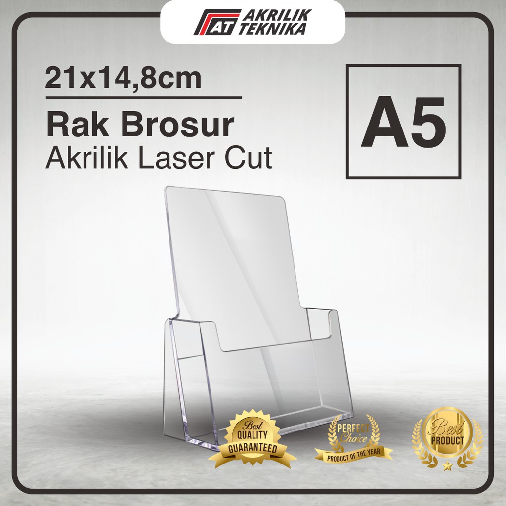 

RAK / TEMPAT BROSUR / TEMPAT DISPLAY BROSUR AKRILIK DISPLAY UKURAN A5