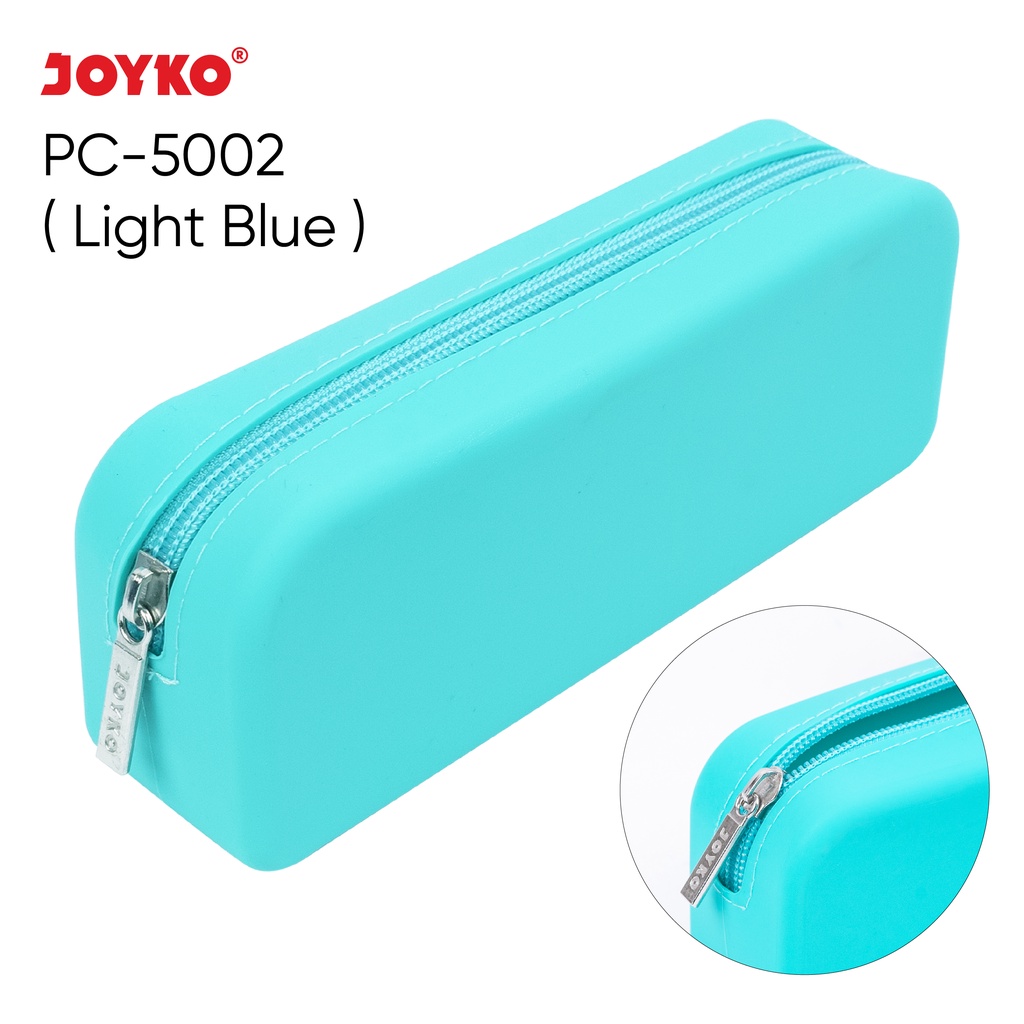 Pencil Case Kotak Tempat Pensil Joyko PC-5002-Light Blue