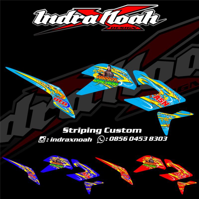 Striping Custom CB150R Old