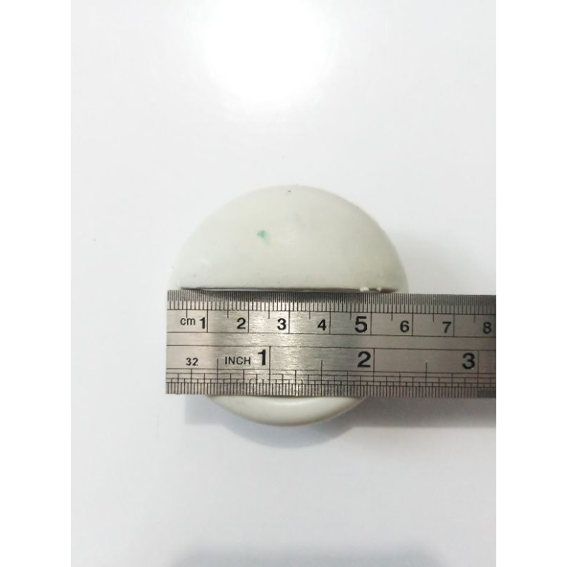 Tarikan Bulat PVC Plastik PUTIH Toilet / Handle Pintu Kamar mandi WC