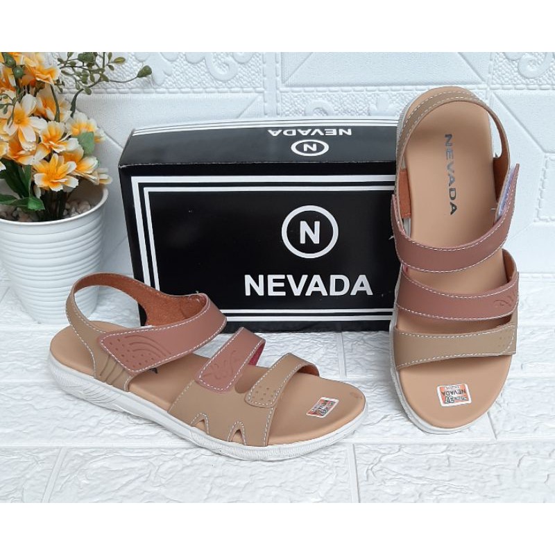 BEST SELLER SANDAL NEVADA WANITA LET SLINGBACK TERBARU