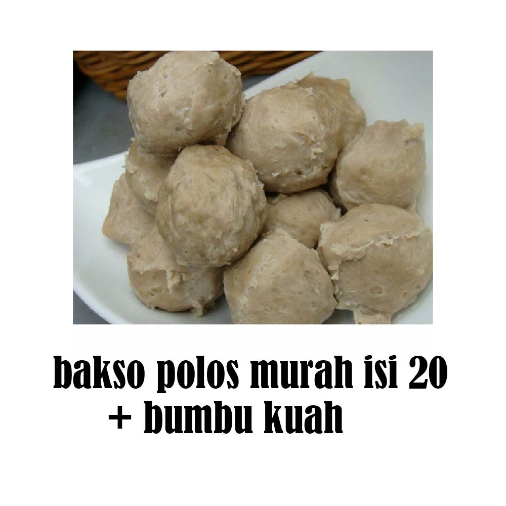 

BAKSO POLOS SAPI MURAH ISI 20 BASO MURAH BAKSO POLOS MURAH