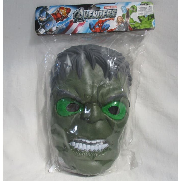 Topeng HULK / Topeng Pahlawan Super Hero Avengers***TOP