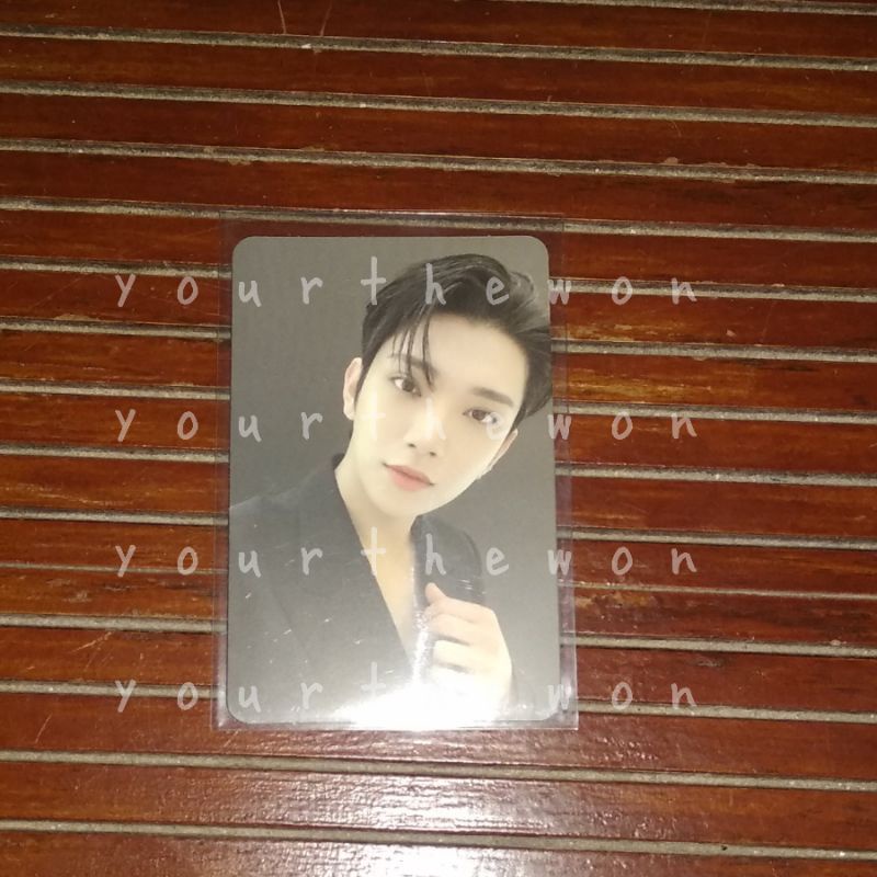 (booked) photocard joshua seventeen your choice other side ver