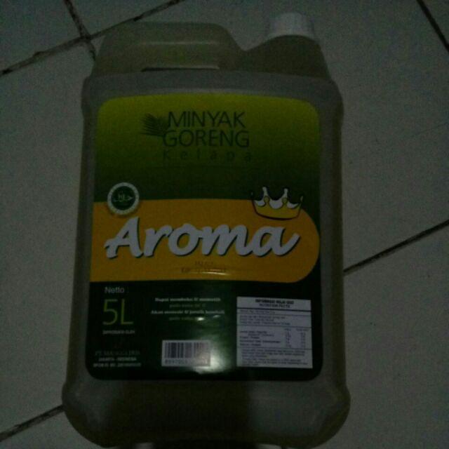 Minyak Kelapa Goreng Aroma 5 Liter Aroma Minyak Kelapa 5l
