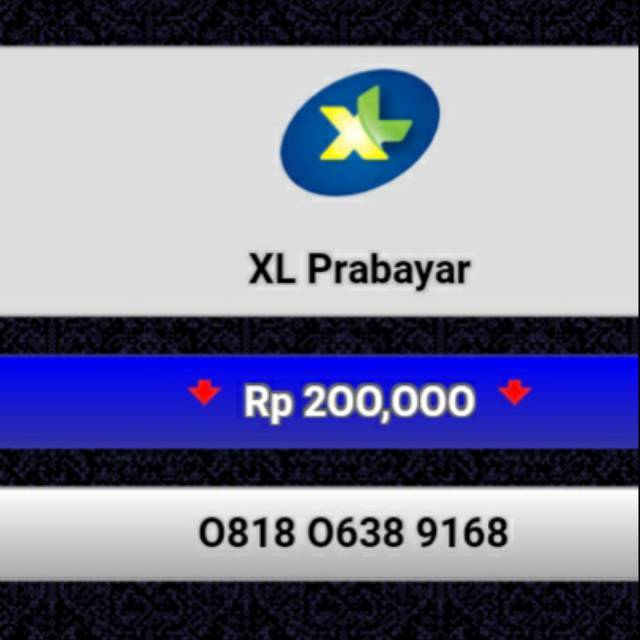 NOMOR CANTIK XL 0818 0638 9168