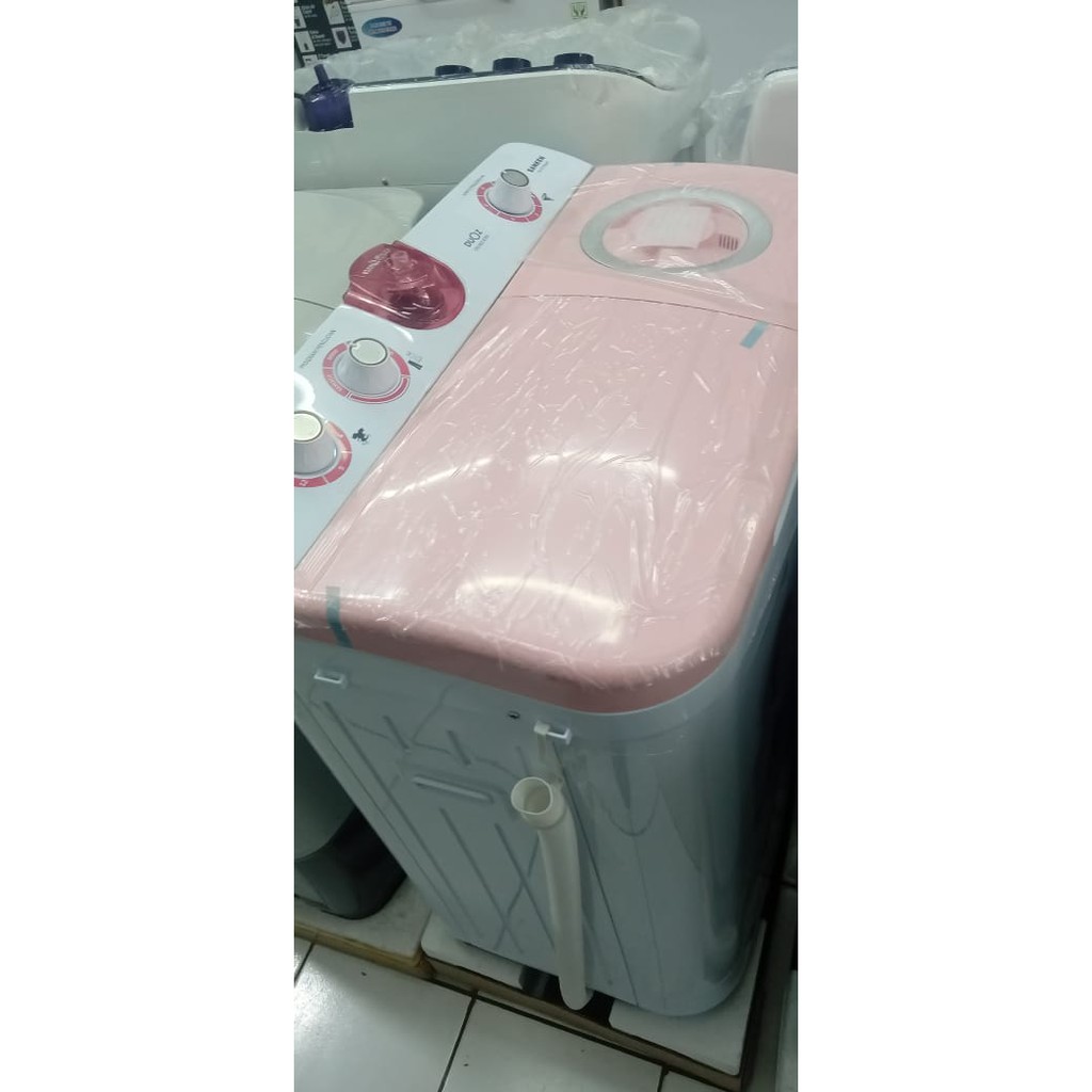 Mesin cuci Sanken TW-9770 2 tabung 7.5 kg 350 watt