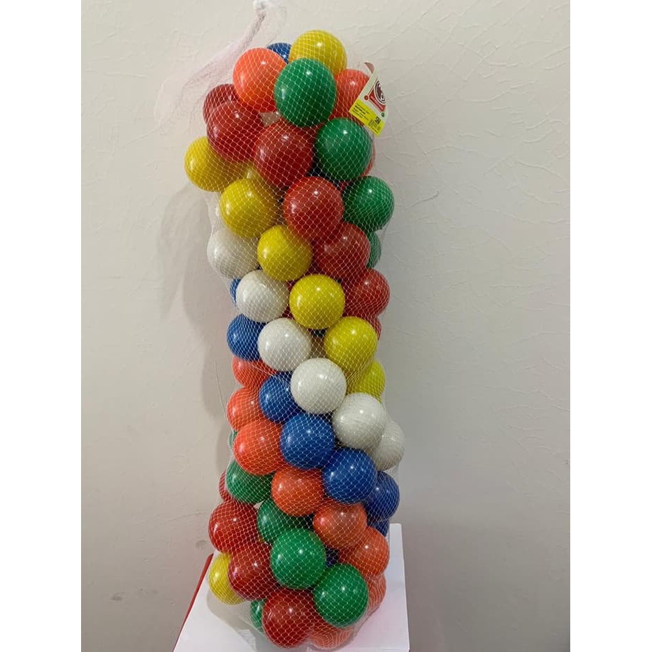 Kolam Mandi Bola - Mainan Bola Plastik - Bola Mandi Anak Mainan Anak Mandi Bola Plastik Isi 100 Pcs