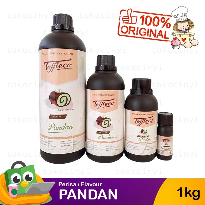 

Toffieco Flavour Perisa - Pandan 1 kg