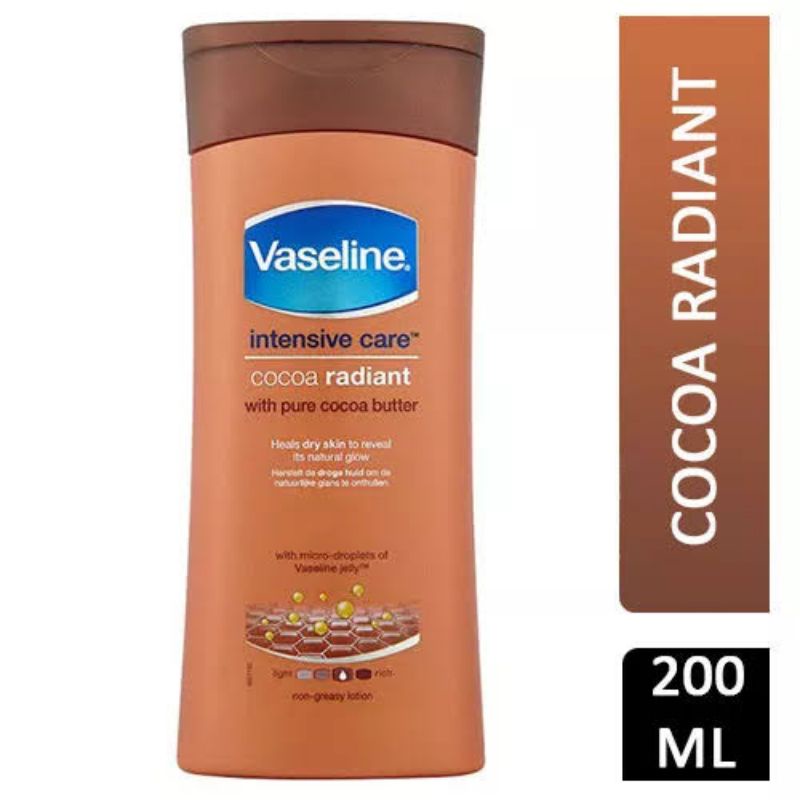 Vaseline Intensive Care Cocoa Radiant 200 ml / Lotion