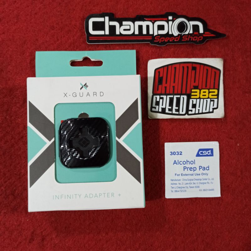 Phone Holder X Guard XGuard Infinity Adapter Black Carbon