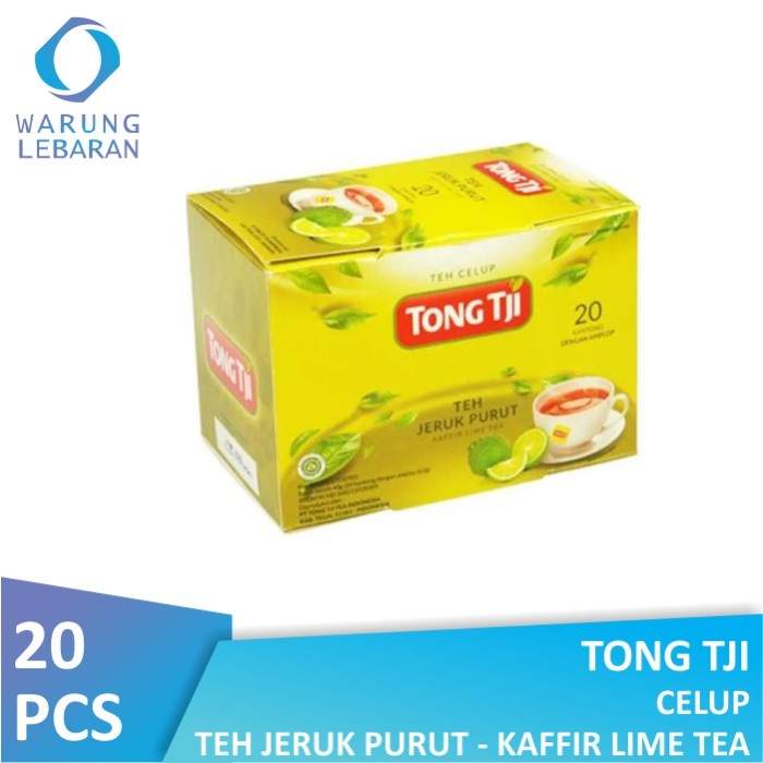 

Tong Tji Celup Jeruk Purut - Kaffir Lime Tea (Isi 20 Pcs)