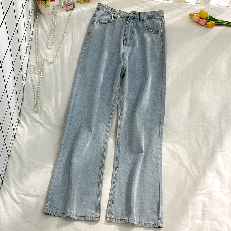 korean style new longgar  pengait celana jeans kekinian