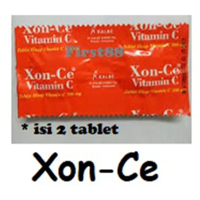 VITAMIN C - XONCE rasa Orange isi 2 Tablet