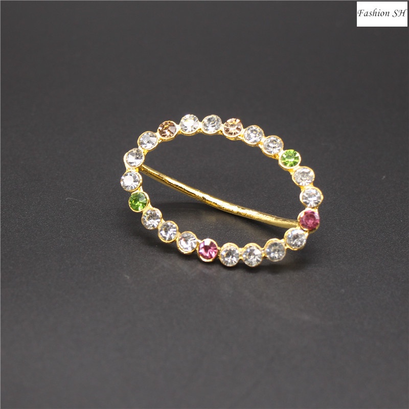 Bros Peniti Desain Simpel Hias Berlian Imitasi Untuk Wanita M40247