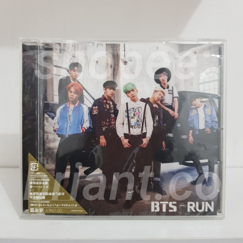 WTS BTS Run Japan Album CD Only NO PC/Photocard Namjoon RM Jin Suga Jhope Jimin Taehyung Jungkook