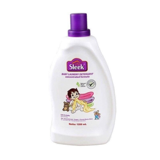 Sleek baby laundry detergent 1200ml