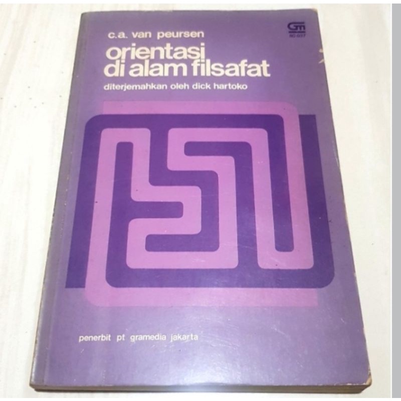 Orientasi di alam filsafat, Van Peursen