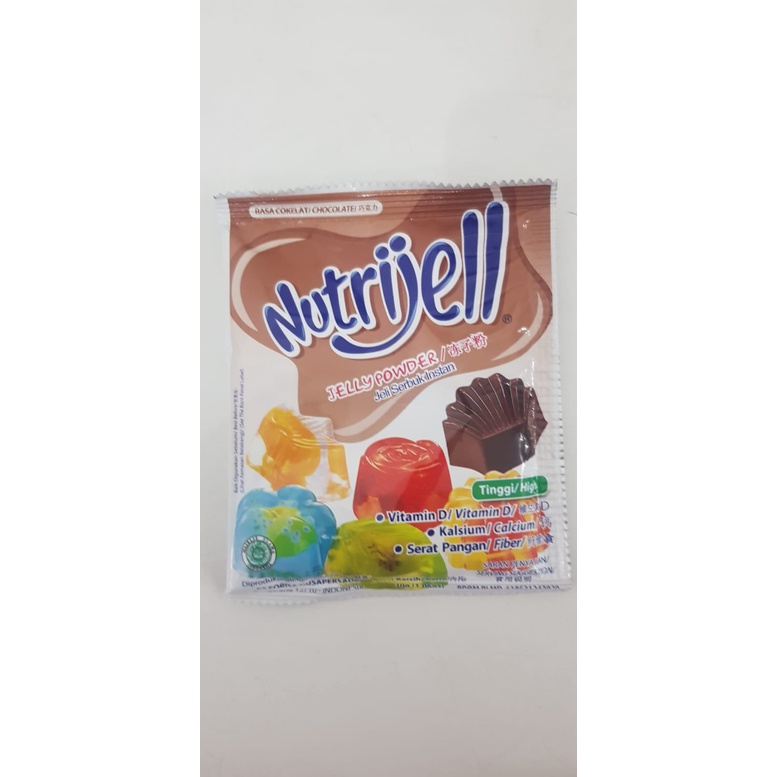 

Nutrijell Jelly Powder Rasa Coklat 15g