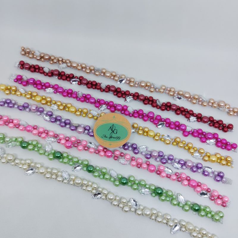 PAYET RANGKAI MUTIARA / PAYET RANGKAI PINGGANG / PAYET RANGKAI