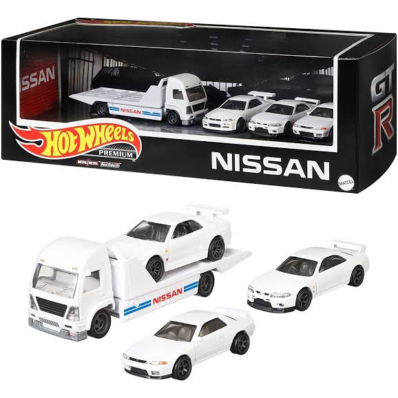 HOT WHEELS NISSAN DIORAMA SET PREMIUM 2021 HOTWHEELS KOLEKTOR