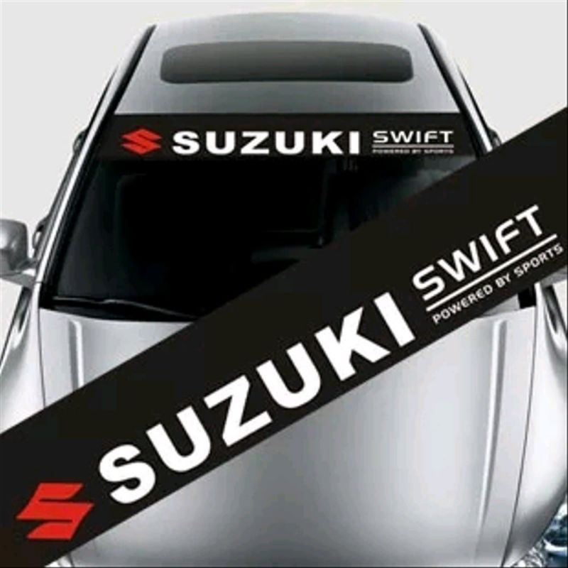 termurah sticker stiker kaca depan mobil Suzuki Swift