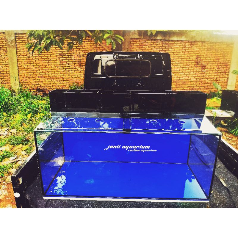 aquarium 120x50x60 dan top filter kaca