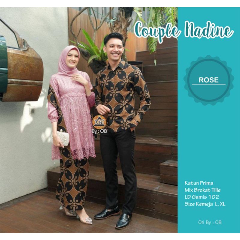 SET COUPLE JASMINE • COUPLE TUNANGAN • COUPLE MODERN • COUPLE FREE SELENDANG