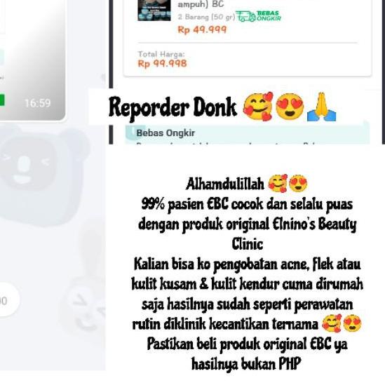 ELNINO'S ANTI-JERAWAT 125% PATEN RACIK BEAUTY CLINIC