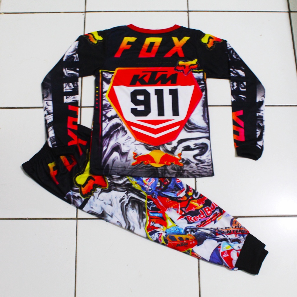 Jersey baju balap motor baju cross/baju balap sepeda anak