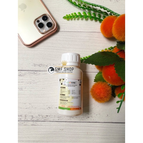 cetavit sorbi 100ml multivitamin penambah nafsu makan ternak