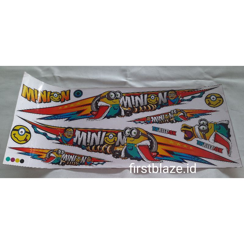 STRIPING VARIASI MINION KING BOB