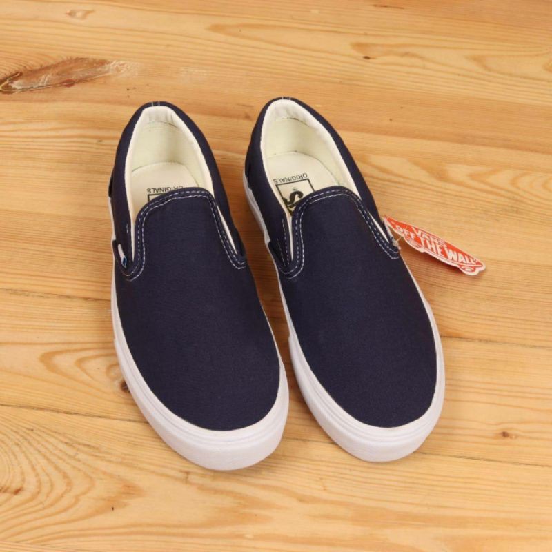 Vans Slip On Vault OG Navy White